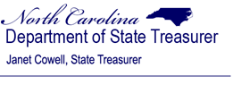 North Carolina Department of State Treasurer - Janet Cowell, State Treasurer